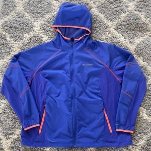 Columbia Women’s Lightweight Windbreaker Jacket Size 2x